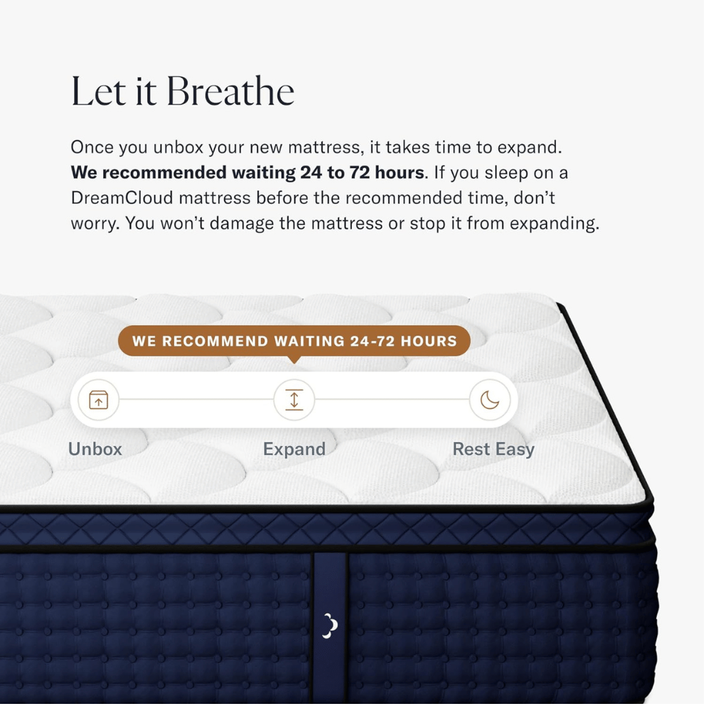 DreamCloud Premier king hybrid mattress