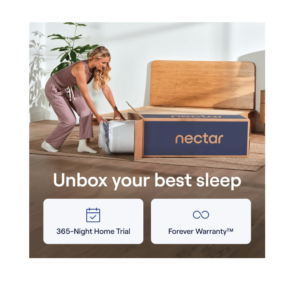 Nectar mattress unboxing process
