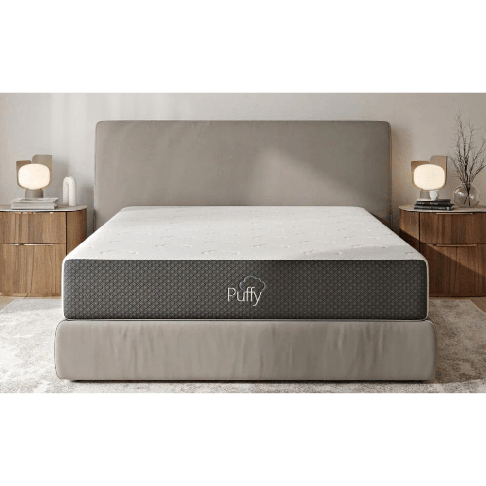 Puffy hybrid memory mattress