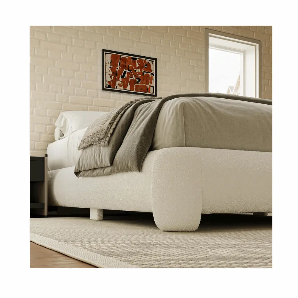 ZENBEDING boucle Cloud Bed