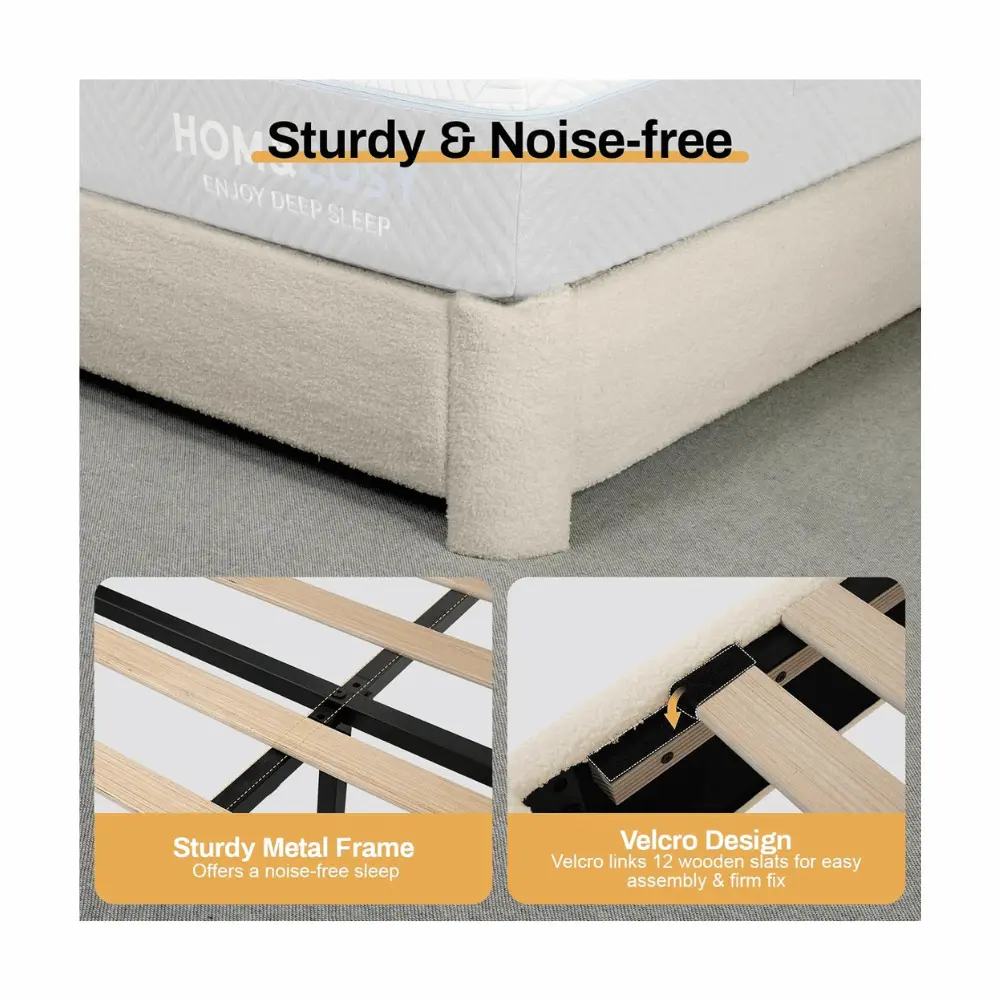 WEUP rounded Cloud Bed Frame