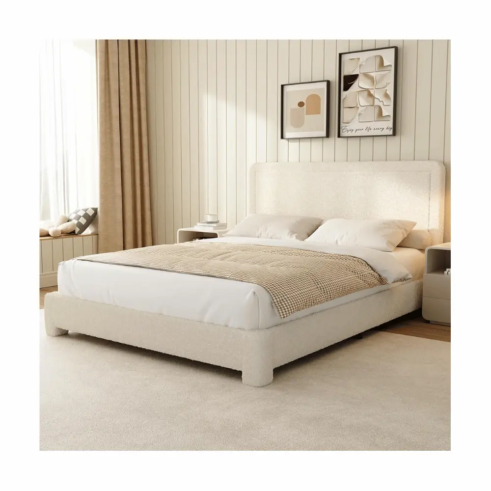 WEUP boucle Cloud Bed