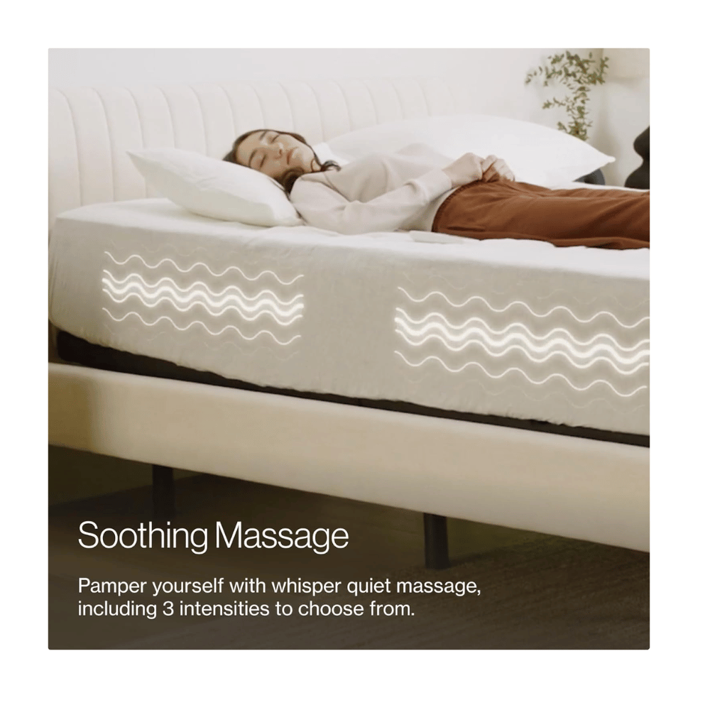 Nectar bed massage feature