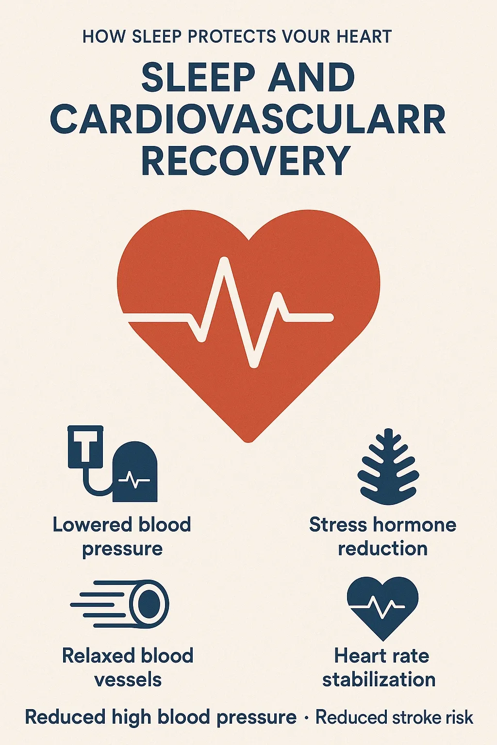 Cardiovascular recovery from quality sleep