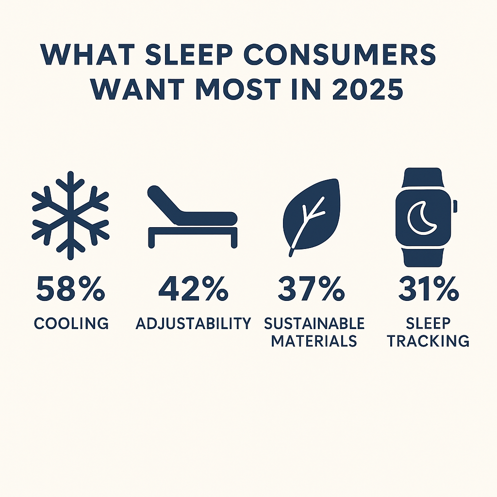 Sleep tech features consumers prioritize in 2025