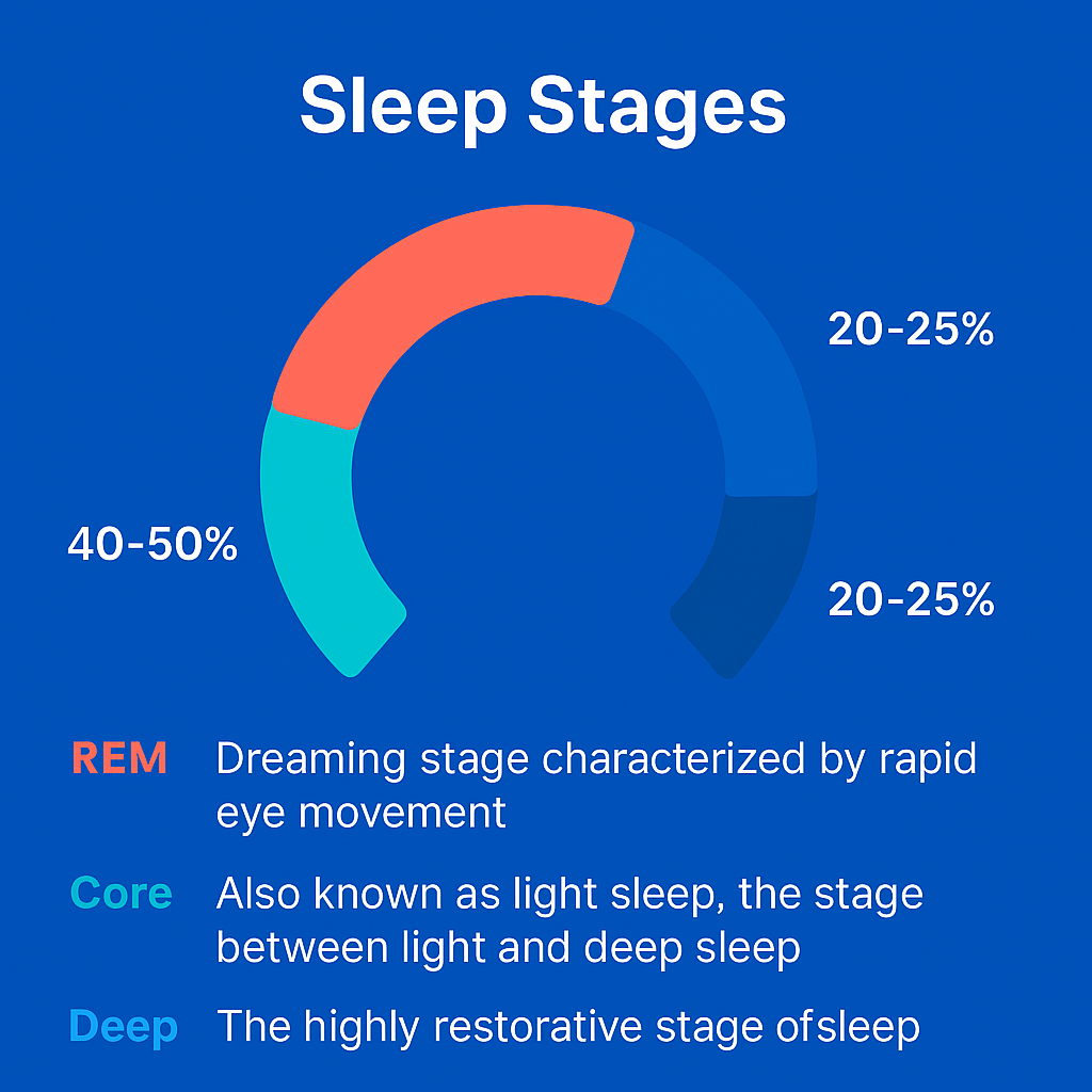 Apple Watch sleep stages REM core deep