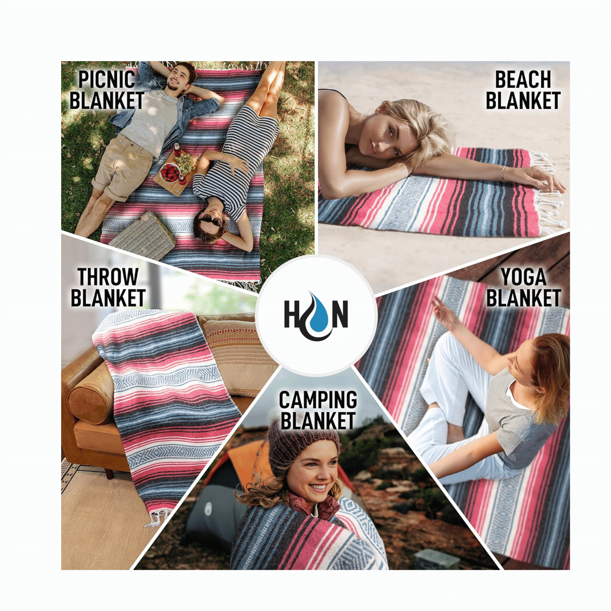 Hydration Nation multipurpose blanket