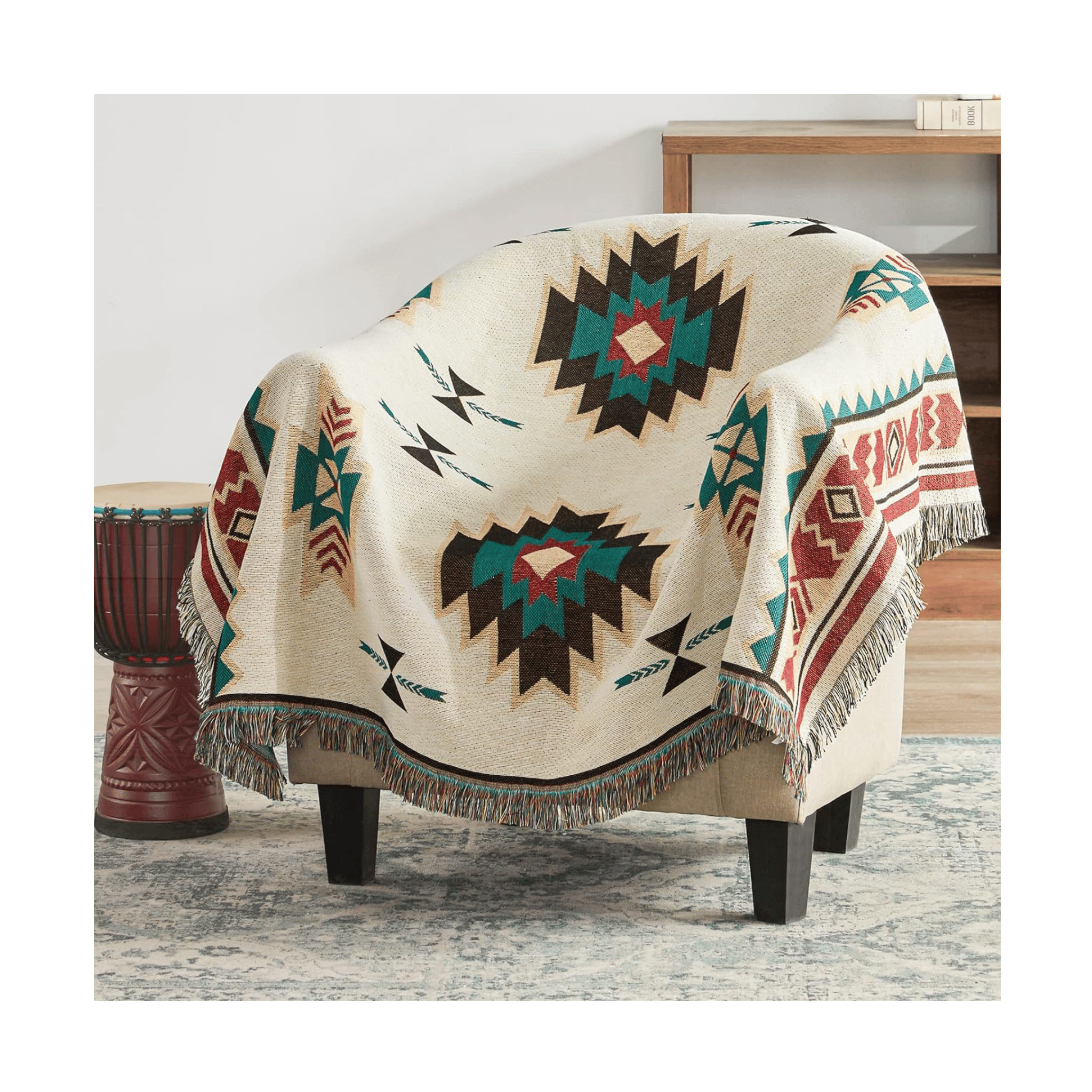 Touchat boho throw blanket