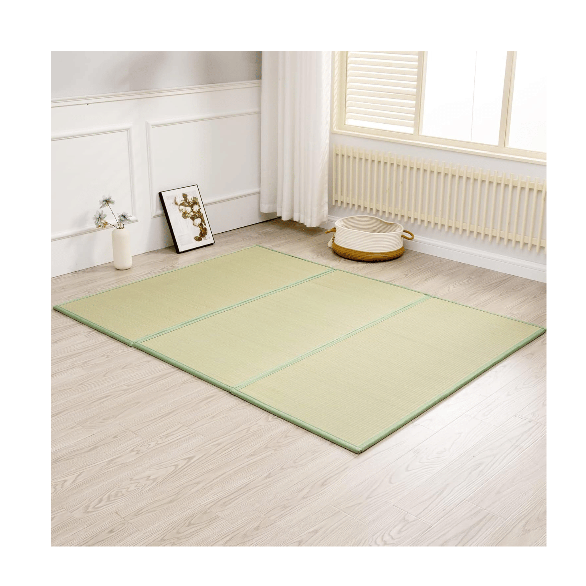 KITBRHOME flat traditional Japanese tatami mat