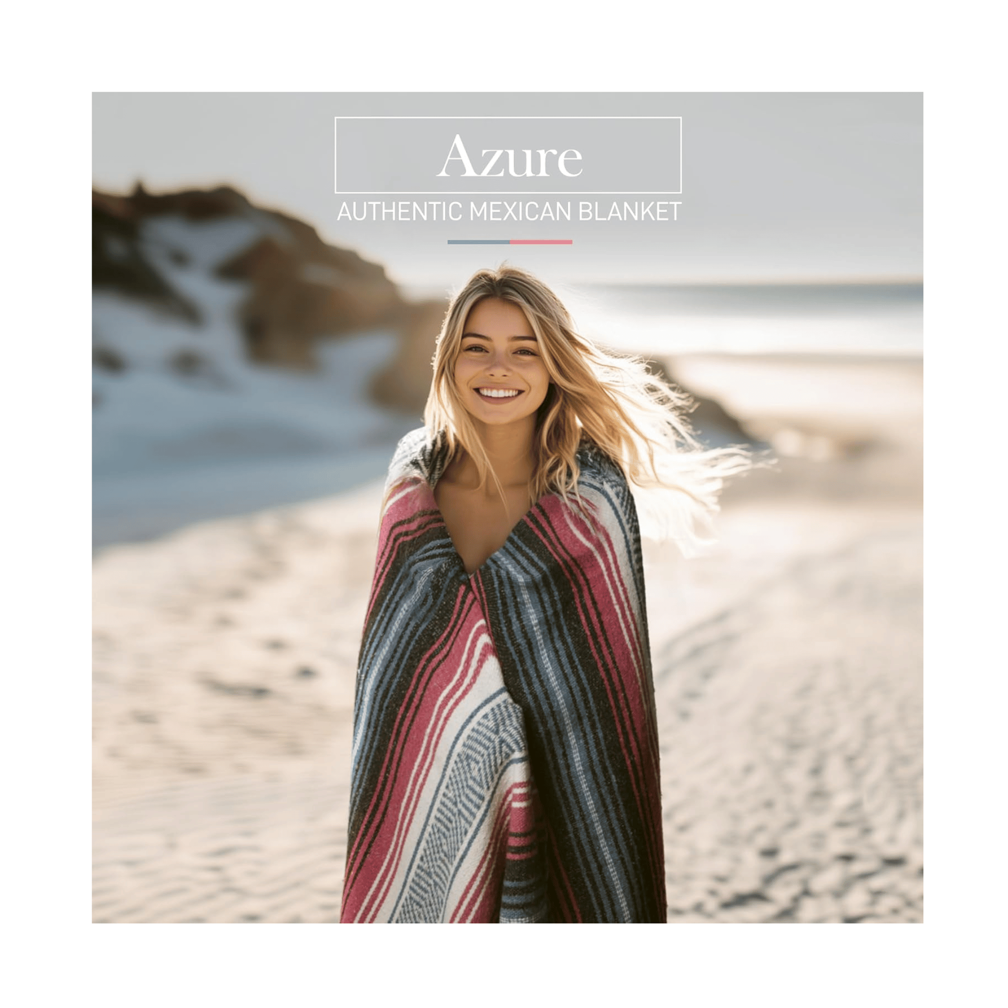 Hydration Nation azure blanket
