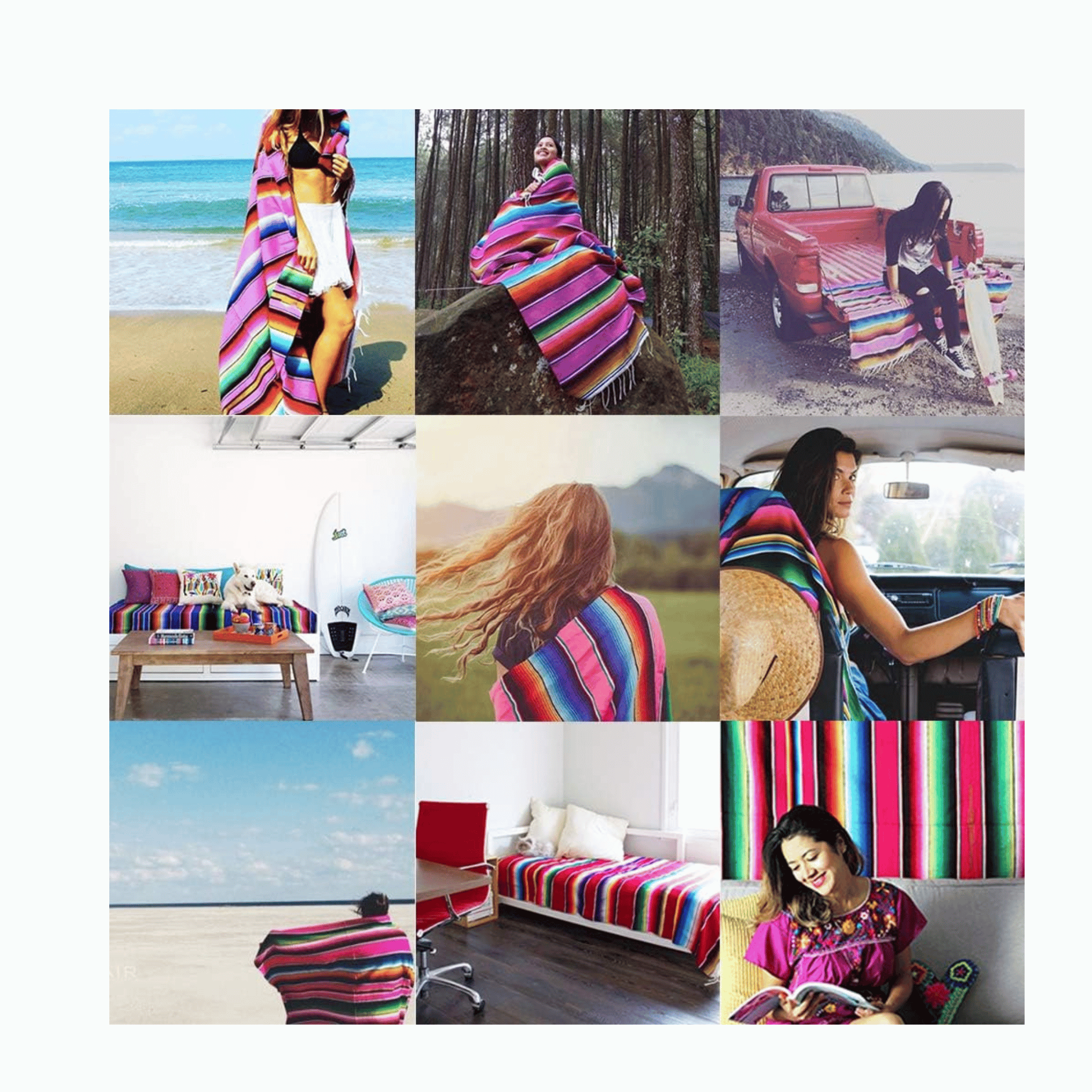 Eccbox lifestyle mexican blanket