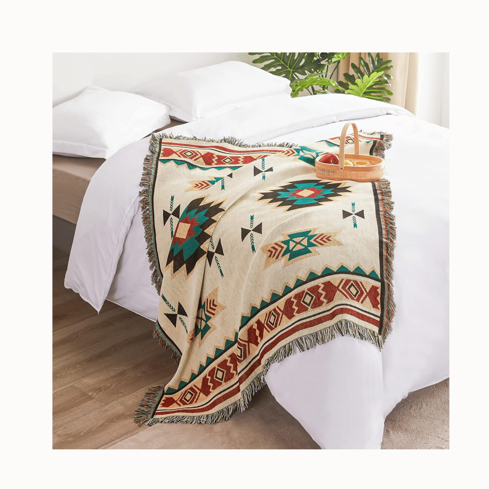 Touchat southwest bed blanket