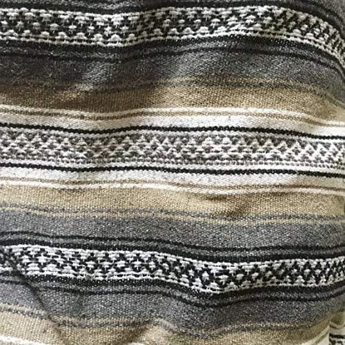MEXIMART striped falsa blanket