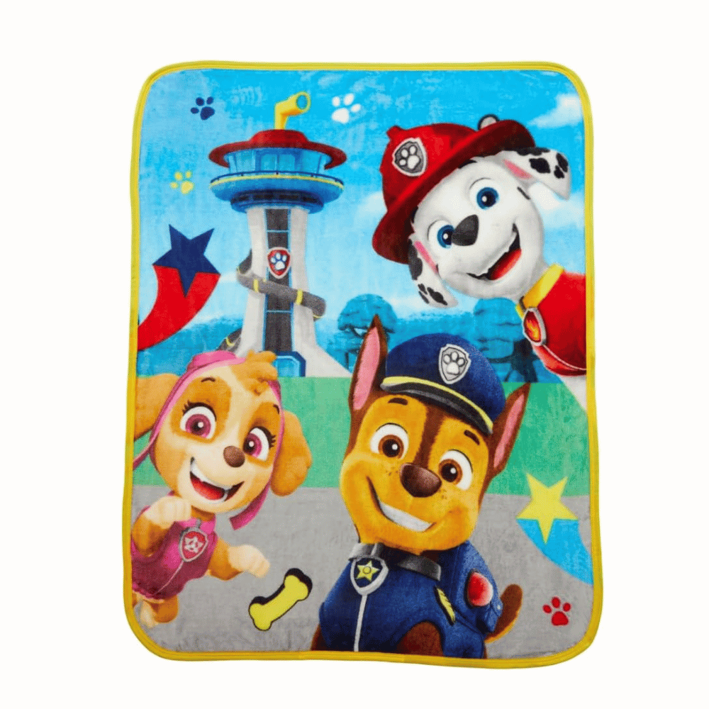 Paw Patrol kids throw blanket.