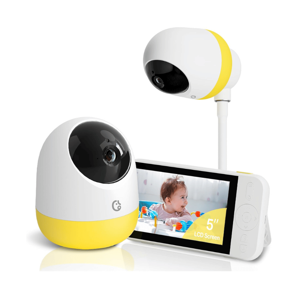 Ellie Pro 5 inch UHD long range baby monitor showing camera and display