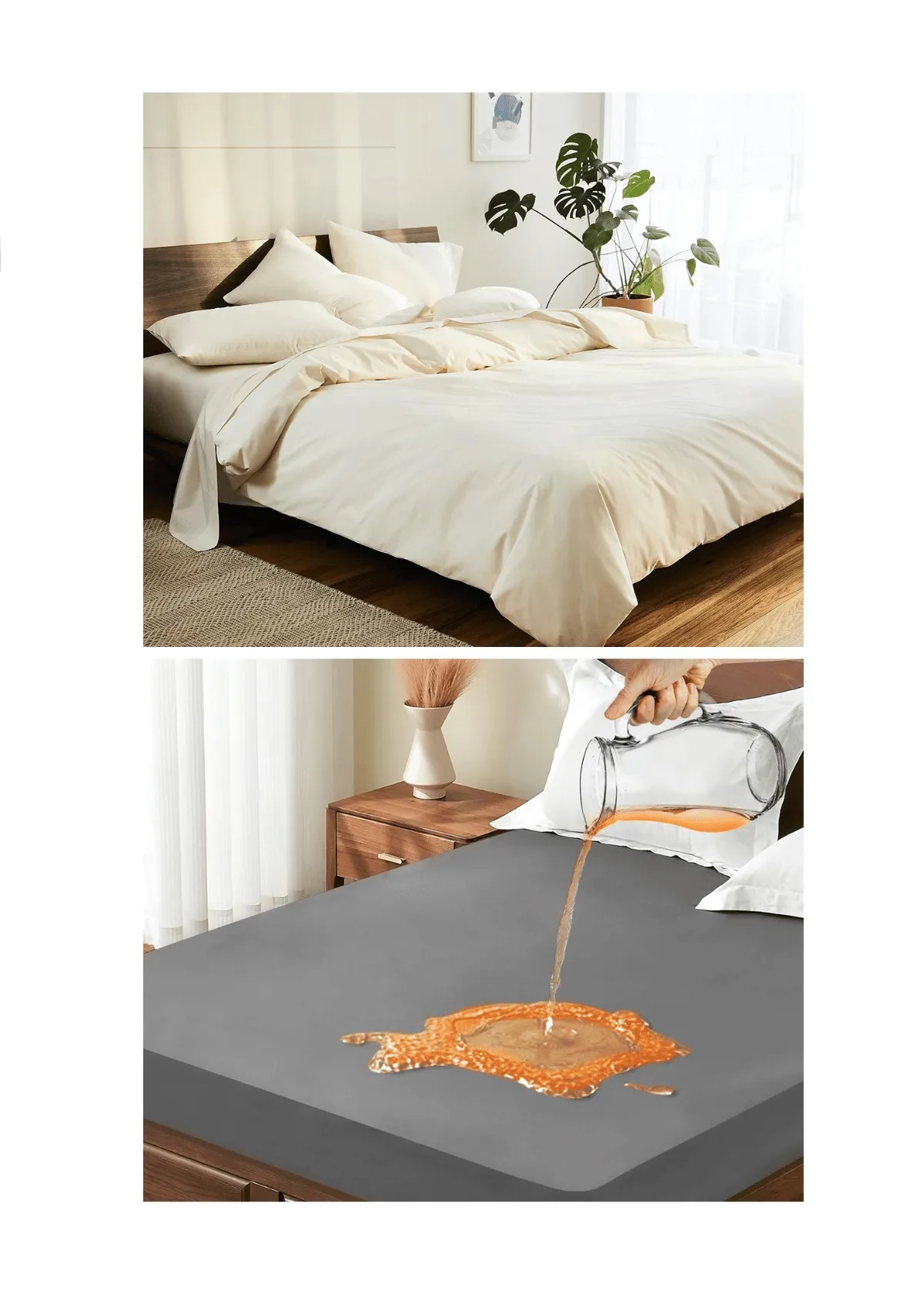 Waterproof bed sheet