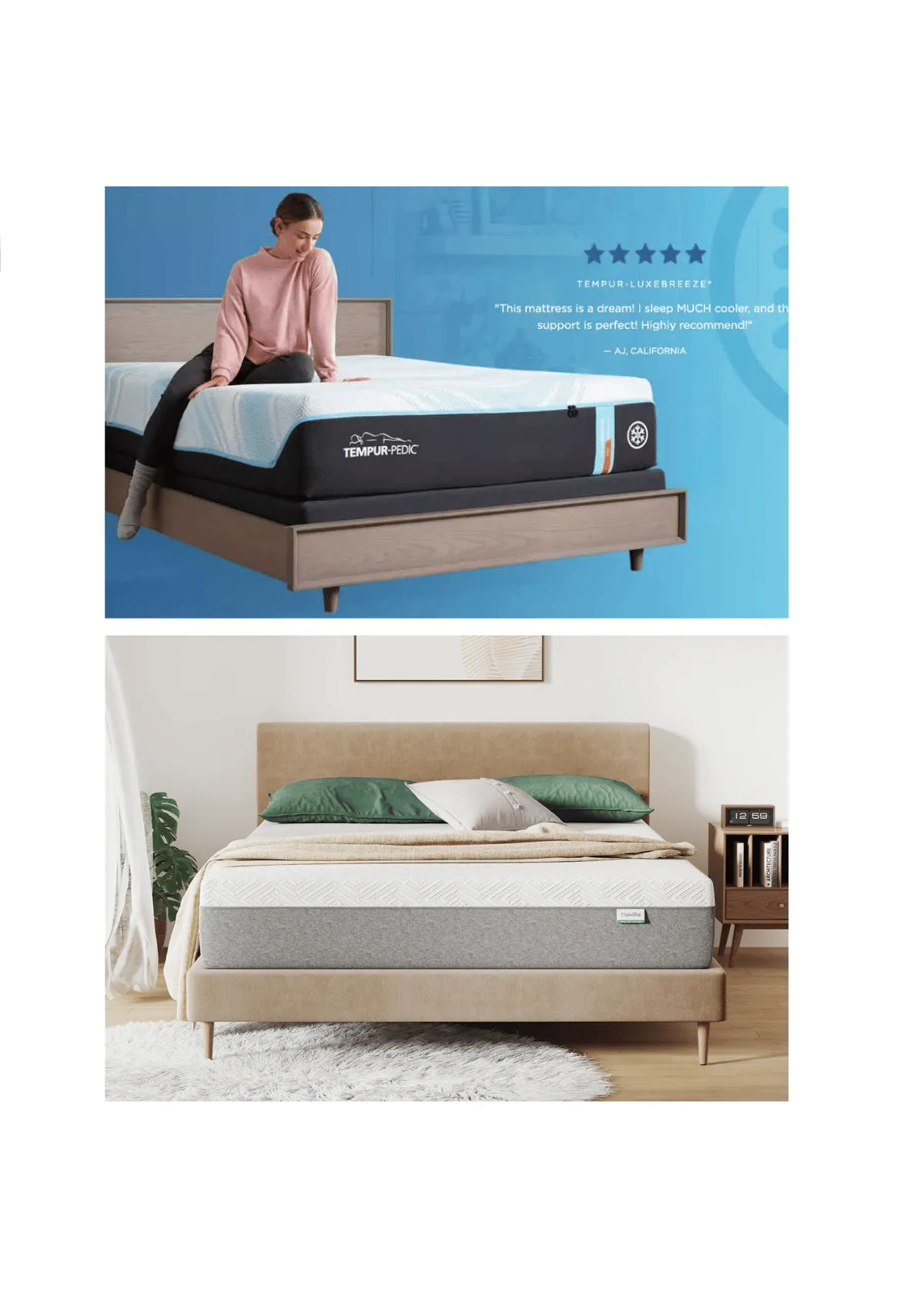 Your Guide to the Mattress Size Chart options